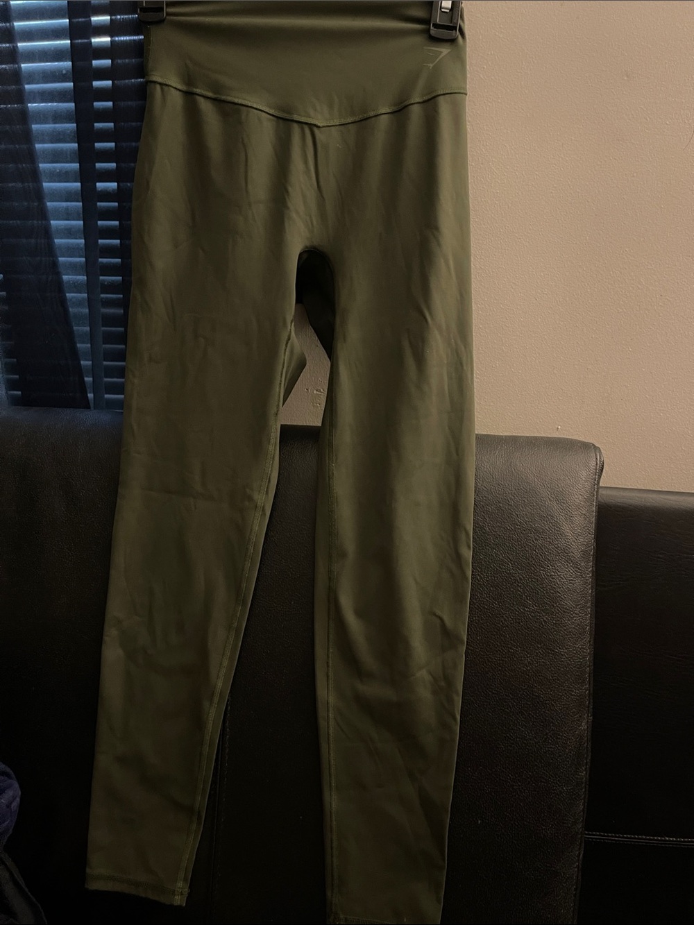 Gymshark Women Olive Green Leggings Size Small NWOT